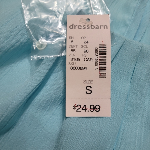 Women's Dressbarn Sleeveless Top NWT Sz Small - Picture 5 of 5